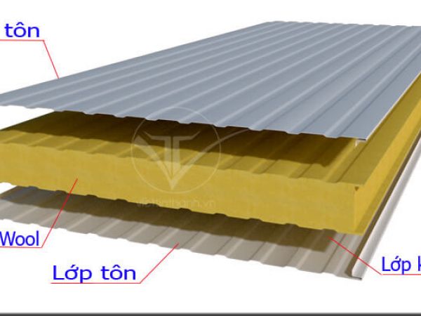 panel cách nhiệt Rockwool