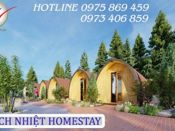 phun pu foam cách âm cách nhiệt cho homestay