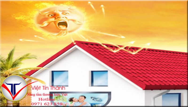 tôn cách nhiệt chống nóng Pu 3 lớp