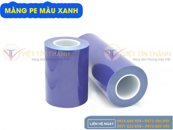 màng bảo vệ pe màu xanh chống trầy