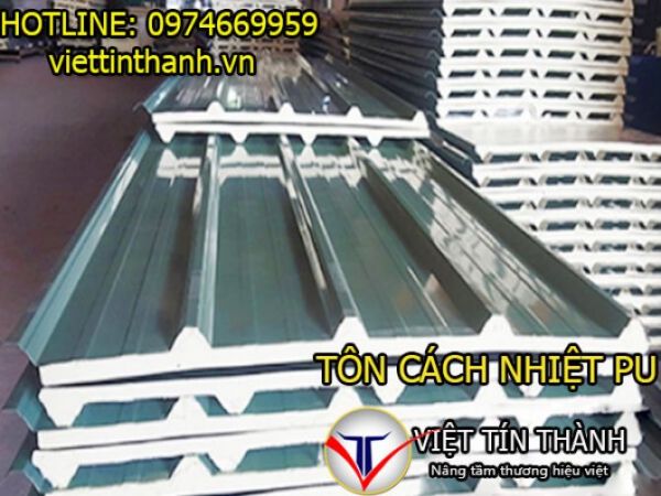 Chống nóng toàn diện cho nhà ở bằng tôn pu chống nóng