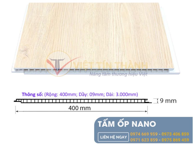 Tấm ốp nano nhựa