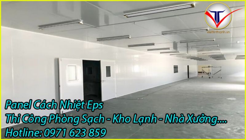 panel văn phòng nhà xưởng phòng sạch
