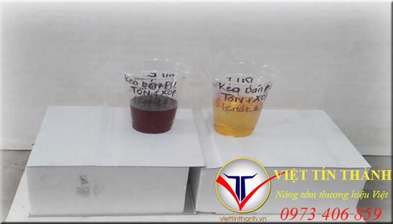 PU FOAM CÁCH NHIỆT HOÁ CHẤT TRẮNG POLYOL HOÁ CHẤT ĐEN MDI ISO