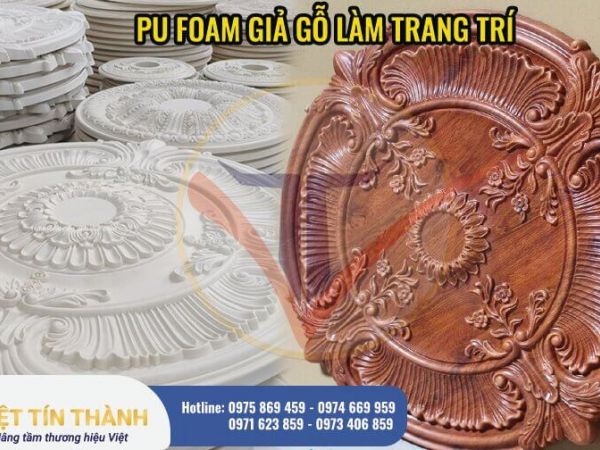 Pu foam cứng hệ giả gỗ