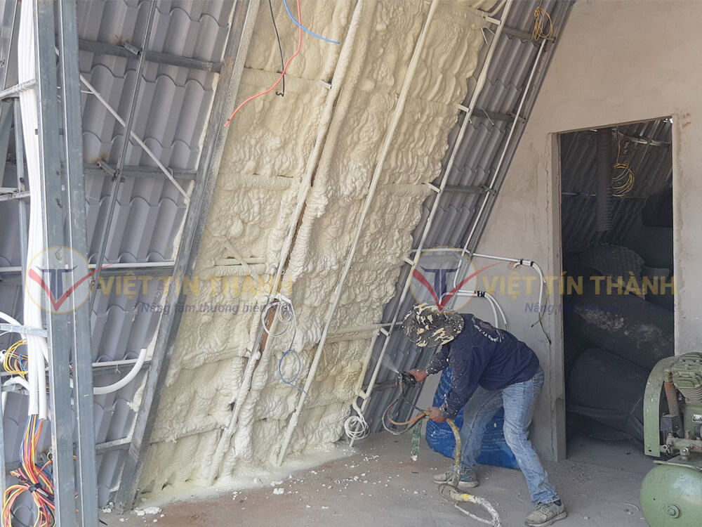 Phun Foam Cách Âm Khu Nghỉ Dưỡng Hàng Dương Quán