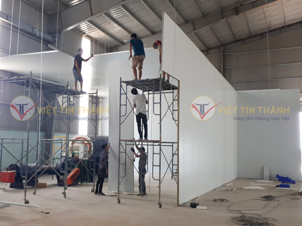 Panel Eps Phòng Sạch Nhà Máy ENTOBEL