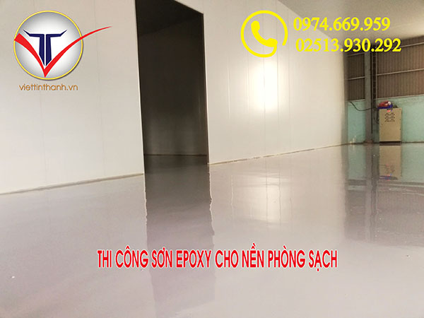 Kĩ thuật thi công sơn Epoxy chuyên nghiệp