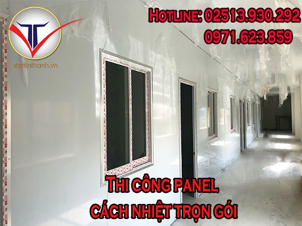 Đơn vị thi công Panel cách nhiệt hoàn thiện trọn gói