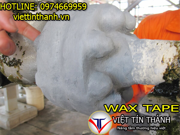 chống ăn mòn cho mặt bích đường ống bằng vật liệu Waxtape